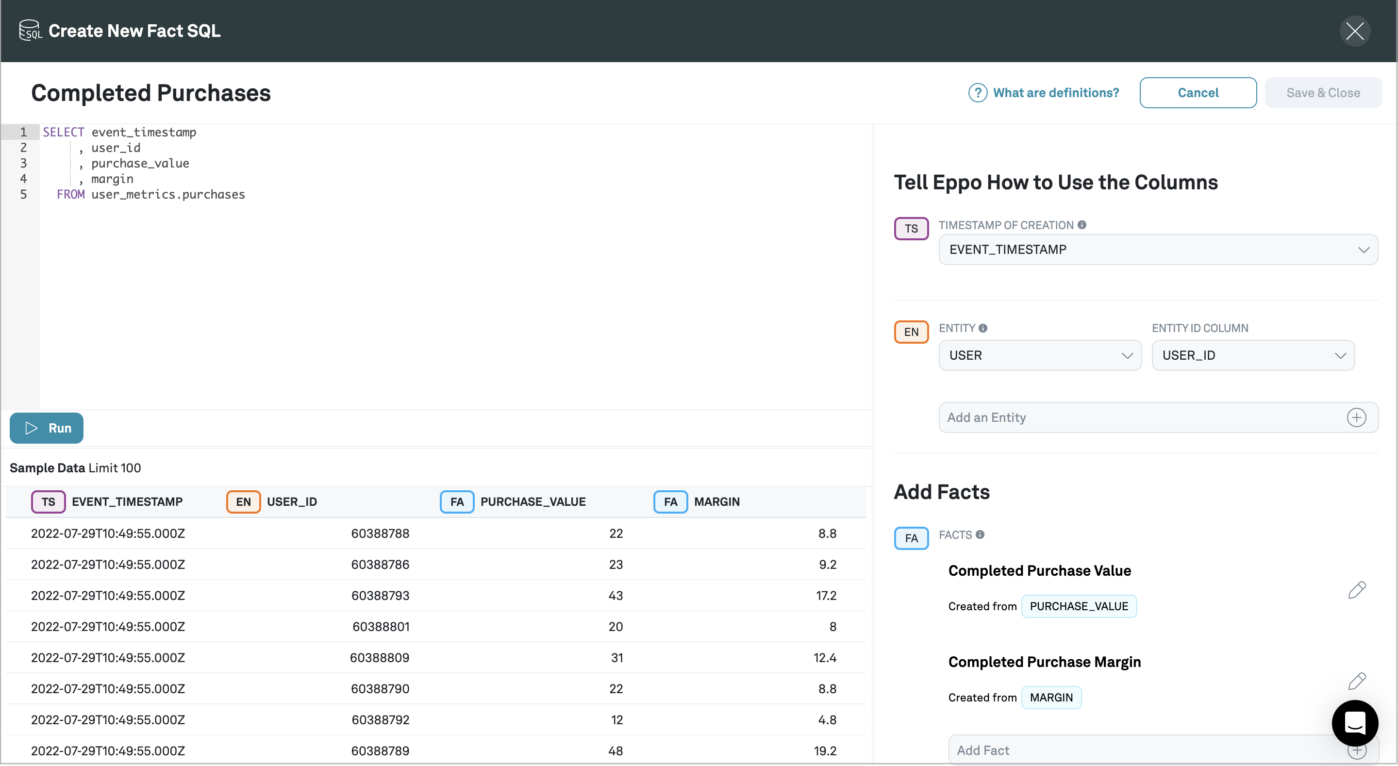 Create Assignment SQL